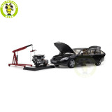1/18 Motorhelix Mercedes Benz S600L S600 S CLASS W221 Diecast Model Toy Car Gifts For Friends Father