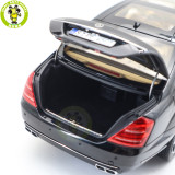 1/18 Motorhelix Mercedes Benz S600L S600 S CLASS W221 Diecast Model Toy Car Gifts For Friends Father