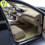 1/18 Motorhelix Mercedes Benz S600L S600 S CLASS W221 Diecast Model Toy Car Gifts For Friends Father