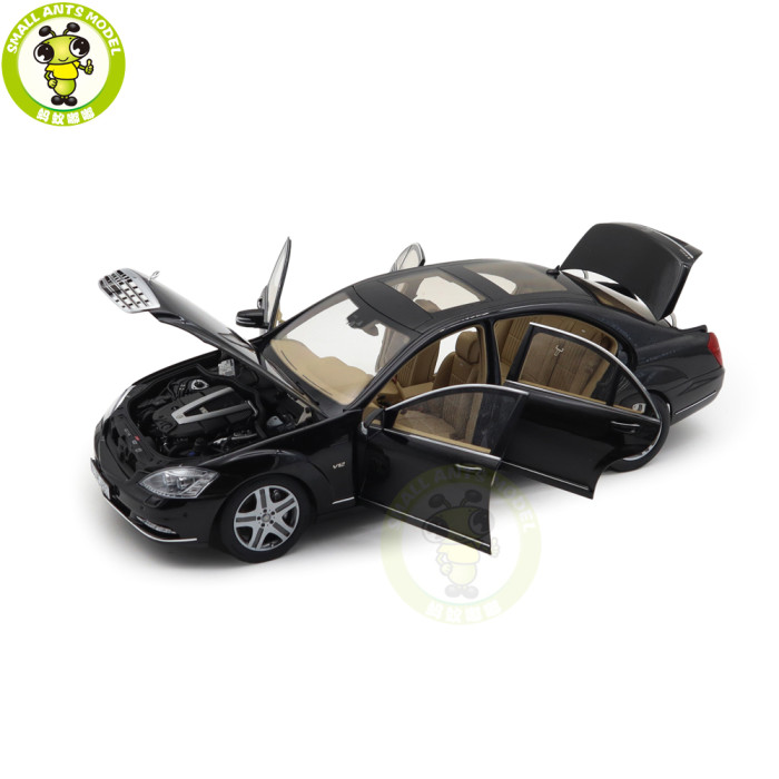 1/18 Motorhelix Mercedes Benz S600L S600 S CLASS W221 Diecast Model Toy Car Gifts For Friends Father