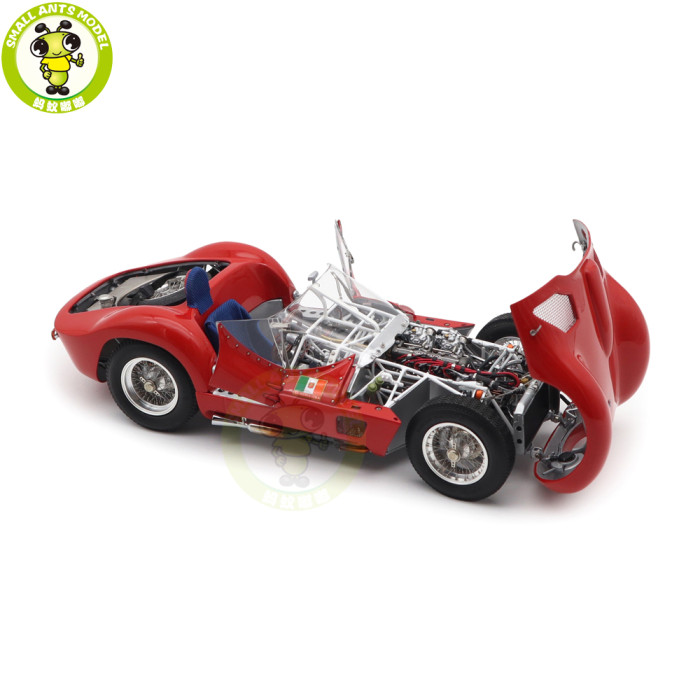 1/18 CMC M-280 Maserati Tipo 60 Birdcage 1960 Ex Nick Mason Diecast Model Toy Car Gifts For Friends