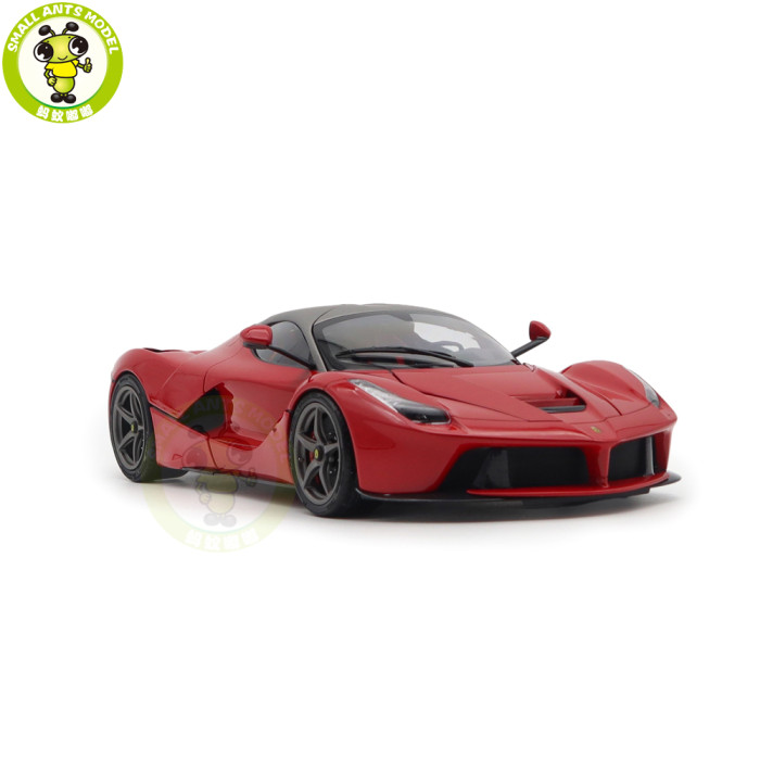 1/18 BBR 182221-5 Ferrari LaFerrari Rosso Corsa 322 Carbon Top And Grey Rims Diecast Model Toys Car Gifts For Father Friends