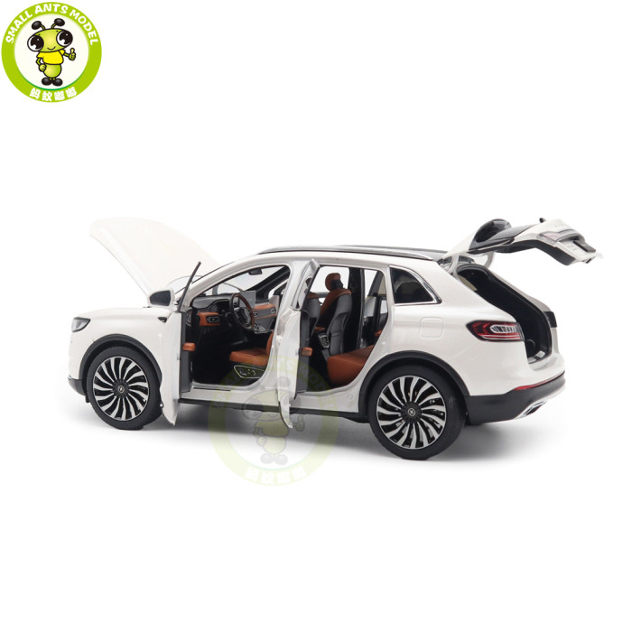 1/18 Lincoln NAUTILUS 2020 Diecast Model Toy Cars Gifts For Friends