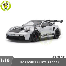 1/18 Porsche 911 992 GT3 RS 2022 Norev 187371 187366 Diecast Model Toys Car Gifts For Friends Father