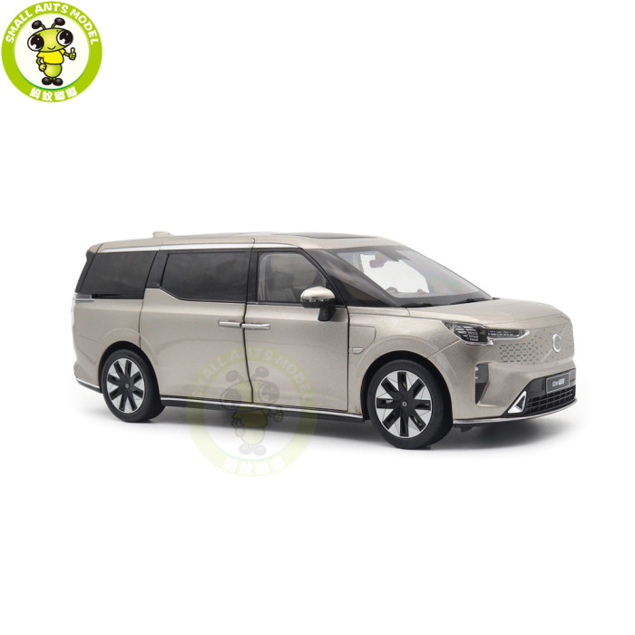 1/18  Volvo EM90 MPV Electric Vehicle Diecast Model Toy Car Gifts For Friends Father Collection