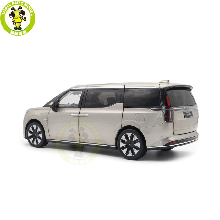 1/18  Volvo EM90 MPV Electric Vehicle Diecast Model Toy Car Gifts For Friends Father Collection
