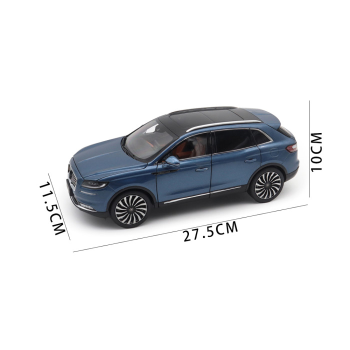 1/18 Lincoln NAUTILUS 2020 Diecast Model Toy Cars Gifts For Friends