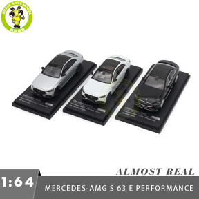 1/64 Almost Real Mercedes-AMG S63 E Performance 2023 Diecast Model Toys Car Gifts