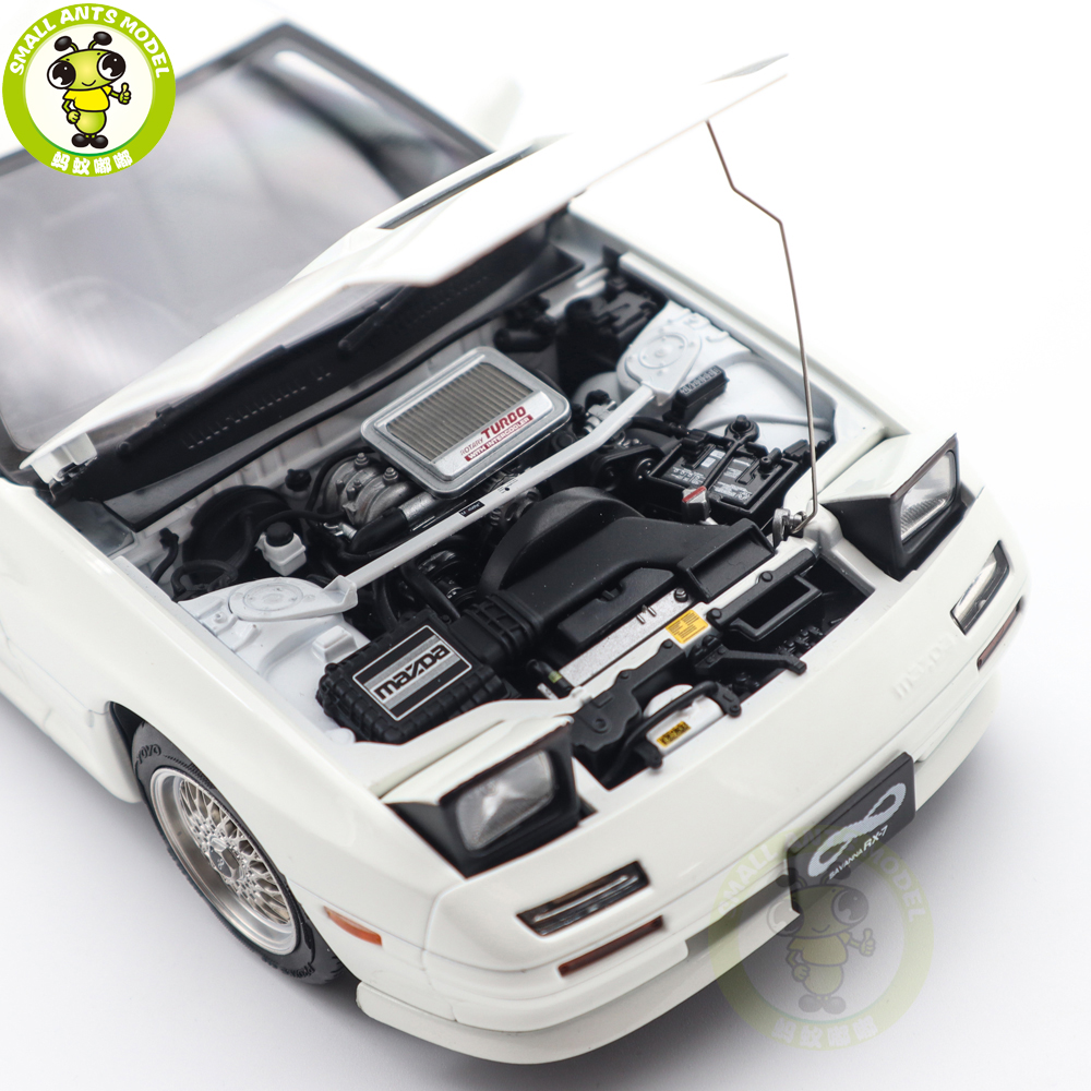 【新品】1/18 WHELART マツダ サバンナ RX-7 FC3S 1/18 Mazda Savanna RX-7 RX 7 FC3S Whelart White Diecast Model Toy