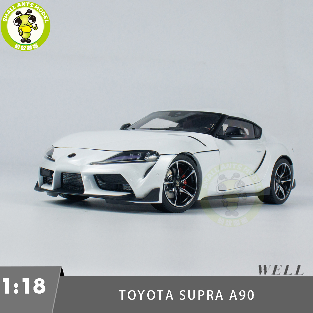 Pre-order 1/18 WELL Toyota Supra A90 Diecast Model Car Gifts For