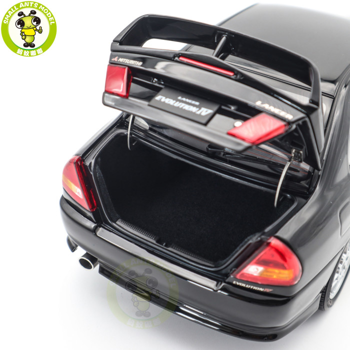 1/18 MOTORHELIX Mitsubishi EVO IV Diecast Model Toy Car Gifts For Father Friends