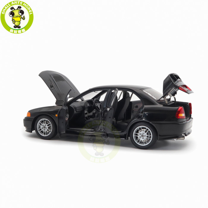 1/18 MOTORHELIX Mitsubishi EVO IV Diecast Model Toy Car Gifts For Father Friends