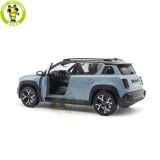 1/18 Renault 4 E-Tech 100% Electric 2025 Norev 185521 Cloud Blue Diecast Model Toy Car Gifts For Father Friends