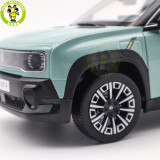 1/18 Renault 4 E-Tech 100% Electric 2025 Norev 185520 France Green Diecast Model Toy Car Gifts For Father Friends