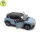 1/18 Renault 4 E-Tech 100% Electric 2025 Norev 185521 Cloud Blue Diecast Model Toy Car Gifts For Father Friends