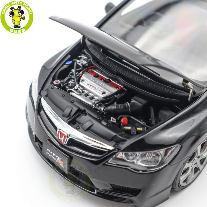 1/18 MOTORHELIX Honda CIVIC Type R FD2 2007 Late Version Diecast Model Toy Car Gifts For Father Friends