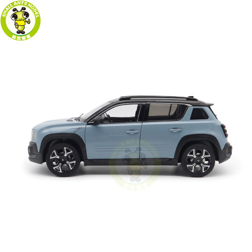 1/18 Renault 4 E-Tech 100% Electric 2025 Norev 185521 Cloud Blue Diecast Model Toy Car Gifts For Father Friends