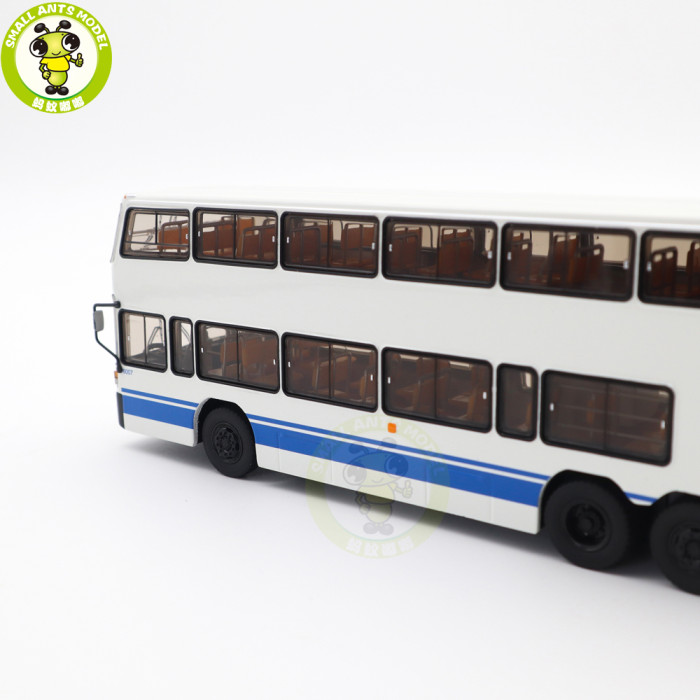 1/64 Jinling Double Decker City Bus JLY6121S Diecast Model Toy Car Bus Gifts For Friends