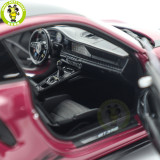 1/18 Porsche 911 992 GT3 RS 2022 Norev Diecast Model Toys Car Gifts For Friends Father