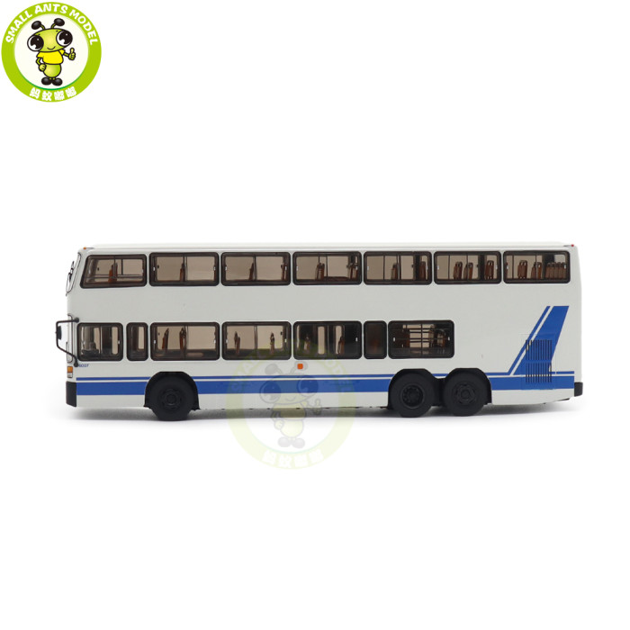 1/64 Jinling Double Decker City Bus JLY6121S Diecast Model Toy Car Bus Gifts For Friends