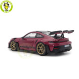1/18 Porsche 911 992 GT3 RS 2022 Norev Diecast Model Toys Car Gifts For Friends Father