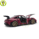 1/18 Porsche 911 992 GT3 RS 2022 Norev Diecast Model Toys Car Gifts For Friends Father