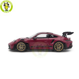 1/18 Porsche 911 992 GT3 RS 2022 Norev Diecast Model Toys Car Gifts For Friends Father