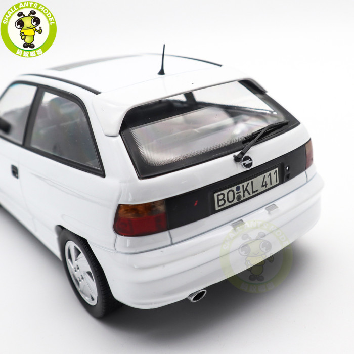 1/18 Opel Astra Gsi 1991 Norev 183673 White Diecast Model Toy Car Gifts For Father Friends