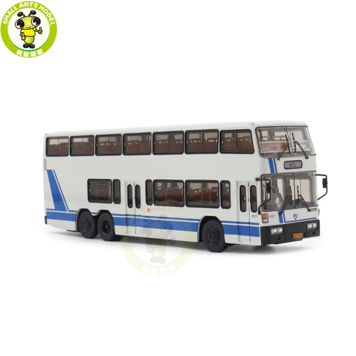 1/64 Jinling Double Decker City Bus JLY6121S Diecast Model Toy Car Bus Gifts For Friends
