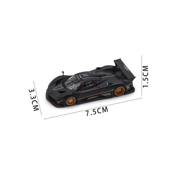 1/64 Almost Real Pagani Zonda R Diecast Model Toys Car Gifts For Friends