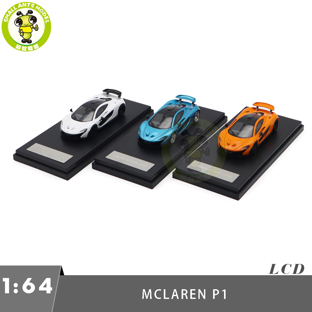 1/64 LCD Mclaren P1 Racing Car Diecast Model Toy Cars Gifts For