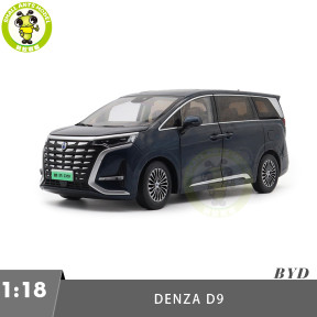 1/18 BYD DENZA D9 MPV Diecast Model Toy Car Gifts For Father Friends