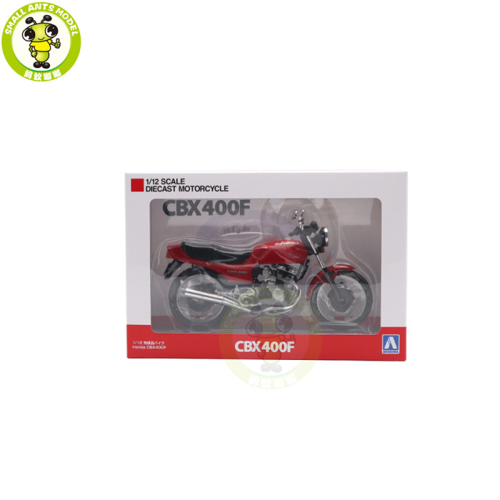 1/12 AOSHIMA Honda CBX400F CBX 400F Diecast Model Motorcycle Car Toy Gifts For Friends Father