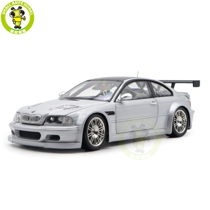 1/18 BMW M3 GTR GT R E46 Need For Speed NFS 9 IX Diecast Model Toys Car Boys Girls Gifts