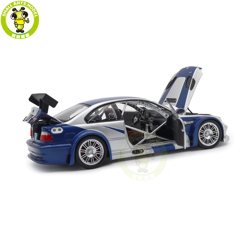 1/18 BMW M3 GTR GT R E46 Need For Speed NFS 9 IX Diecast Model