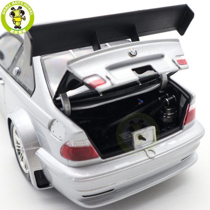 1/18 BMW M3 GTR GT R E46 Need For Speed NFS 9 IX Diecast Model Toys Car Boys Girls Gifts
