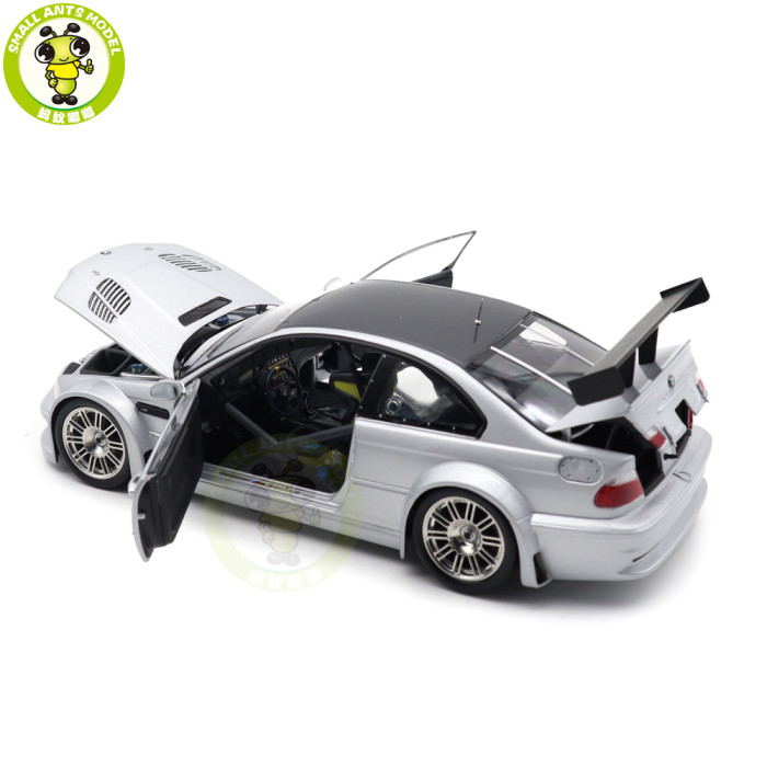 1/18 BMW M3 GTR GT R E46 Need For Speed NFS 9 IX Diecast Model Toys Car Boys Girls Gifts
