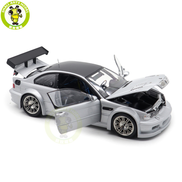 1/18 BMW M3 GTR GT R E46 Need For Speed NFS 9 IX Diecast Model Toys Car Boys Girls Gifts