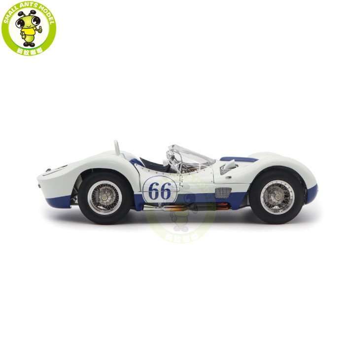 1/18 CMC M-281 Maserati Tipo 61 Birdcage Winner SCCA CDR 1960 Jim Hall Diecast Model Toy Car Gifts For Friends