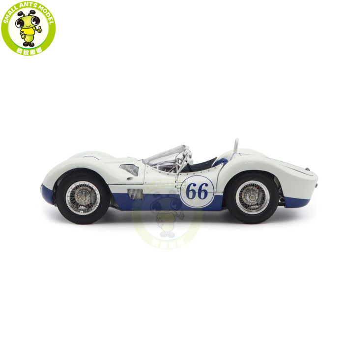 1/18 CMC M-281 Maserati Tipo 61 Birdcage Winner SCCA CDR 1960 Jim Hall Diecast Model Toy Car Gifts For Friends