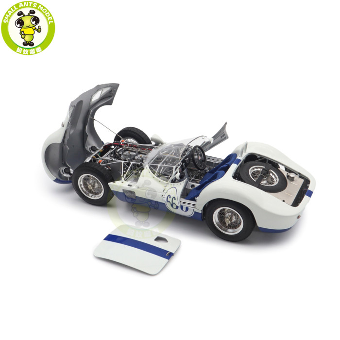 1/18 CMC M-281 Maserati Tipo 61 Birdcage Winner SCCA CDR 1960 Jim Hall Diecast Model Toy Car Gifts For Friends
