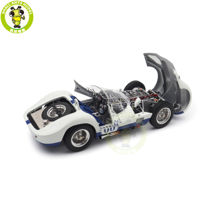 1/18 CMC M-281 Maserati Tipo 61 Birdcage Winner SCCA CDR 1960 Jim Hall Diecast Model Toy Car Gifts For Friends