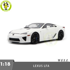 1/18 WELL LEXUS LFA Diecast Model Toy Car Gifts For Friends Father