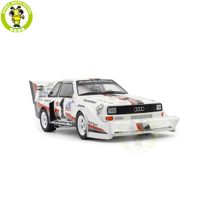 1/18 AUDI Quattrio S1 Pikes Peak Winner 1987 W.Roehrl #1 Autoart 88700 Model Toys Car Gifts