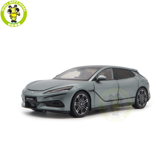 byd sexspielzeug 1/64 Scale BYD Yuan Plus Blue Diecast Car Model Toy Collection Gift NIB main image 1