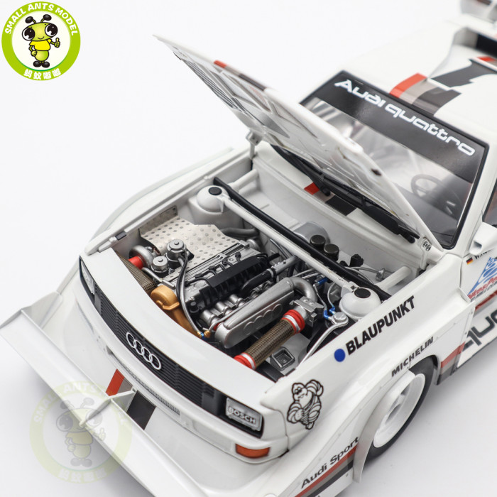 1/18 AUDI Quattrio S1 Pikes Peak Winner 1987 W.Roehrl #1 Autoart 88700 Model Toys Car Gifts