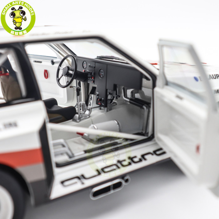 1/18 AUDI Quattrio S1 Pikes Peak Winner 1987 W.Roehrl #1 Autoart 88700 Model Toys Car Gifts