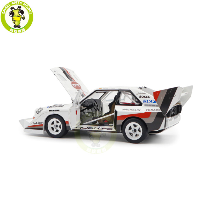 1/18 AUDI Quattrio S1 Pikes Peak Winner 1987 W.Roehrl #1 Autoart 88700 Model Toys Car Gifts