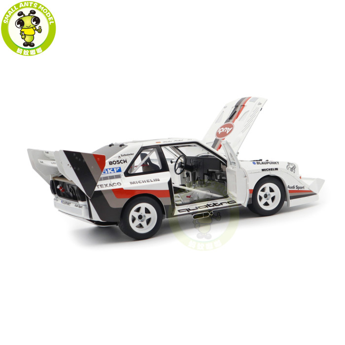 1/18 AUDI Quattrio S1 Pikes Peak Winner 1987 W.Roehrl #1 Autoart 88700 Model Toys Car Gifts