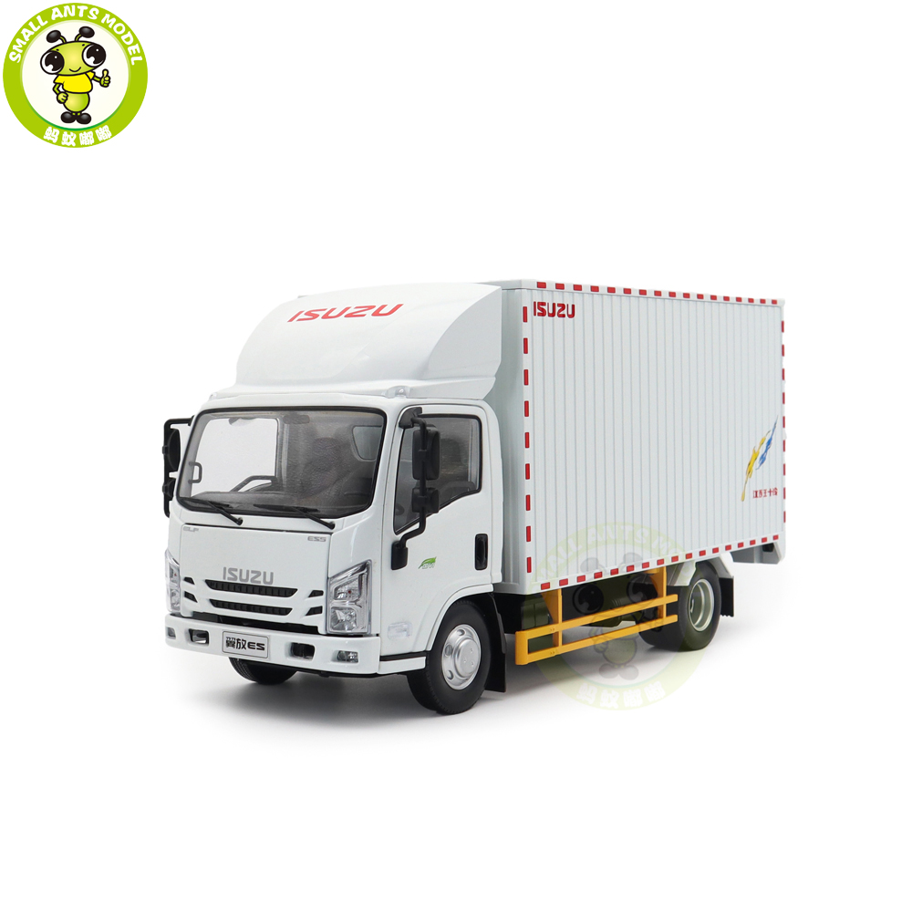 ISUZU ELF 1/18スケールダイキャストモデルトラック￼ 1/18 ISUZU ELF Truck Van Diecast Model Car Toys Gifts For Father